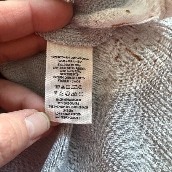 Women's S Free People Tree Swing Tunic Top Mini Swing Dress Medallion Print - Picture 10 of 11